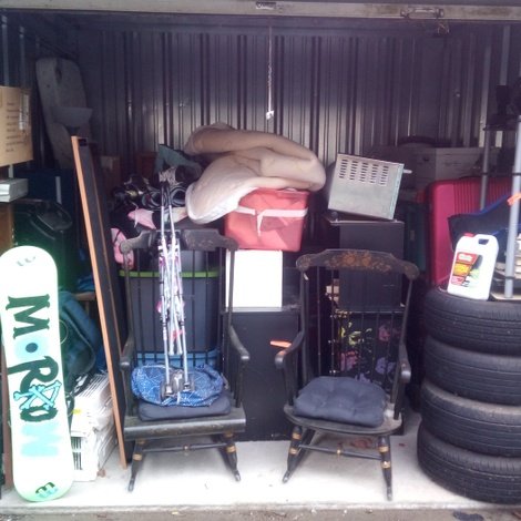 10 x 10 storage unit in Campton, NH