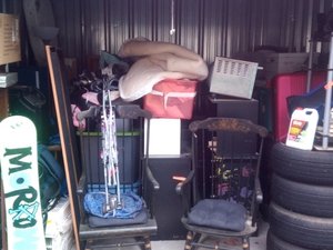 10 x 10 storage unit in Campton, NH
