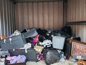 10 x 10 storage unit in West Monson, MA