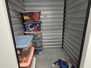 5 x 5 storage unit in Tewksbury, MA