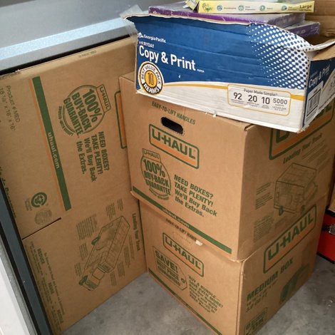 5 x 5 storage unit in St. Louis, MO