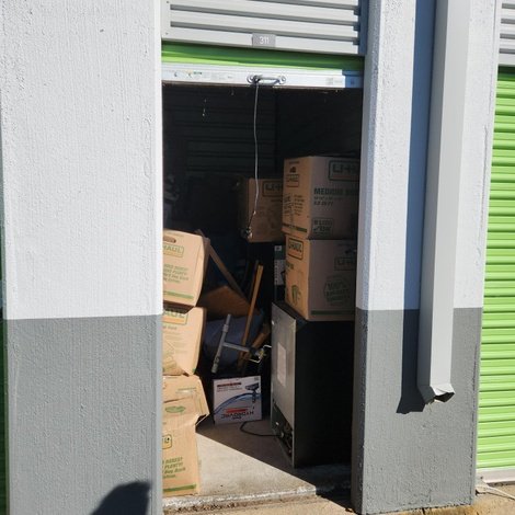 5 x 10 storage unit in Saco, ME