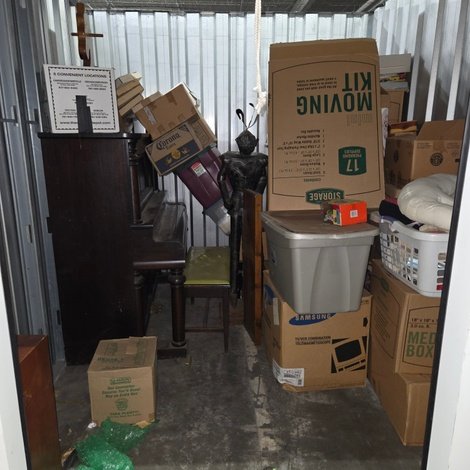 7 x 10 storage unit in Dedham, MA