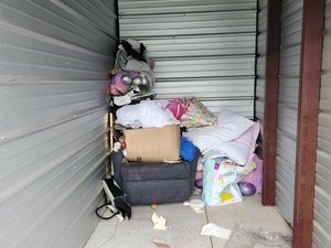5 x 10 storage unit in Oxford, MA
