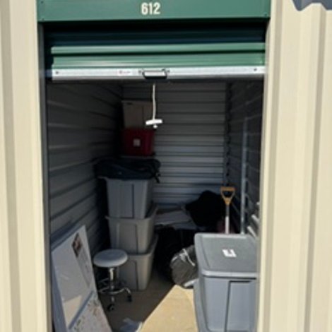 5 x 10 storage unit in Lebanon, PA