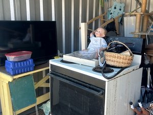10 x 10 storage unit in Mt Airy, NC