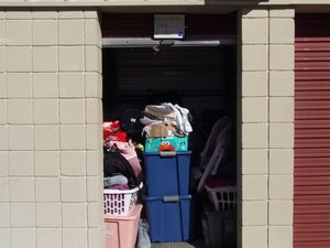 5 x 5 storage unit in Henderson, NC