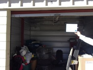 10 x 10 storage unit in Henderson, NC
