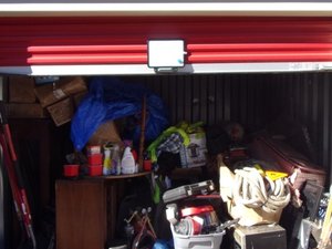 10 x 10 storage unit in Henderson, NC