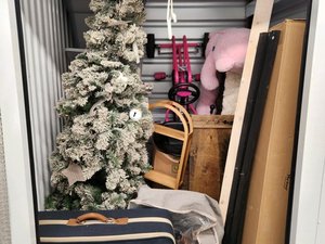 5 x 5 storage unit in Portland, ME