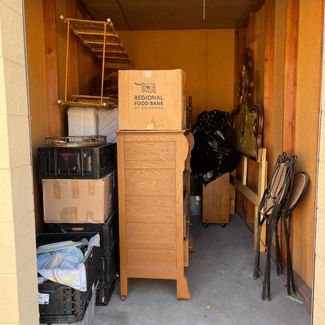 6 x 12 storage unit in Oklahoma City, OK