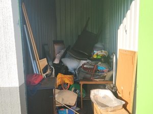 5 x 10 storage unit in Dracut, MA