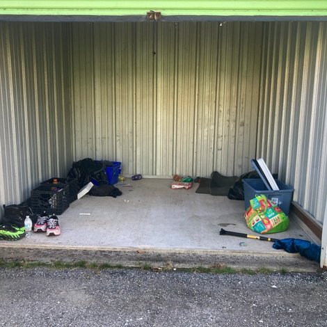 10 x 10 storage unit in Taunton, MA