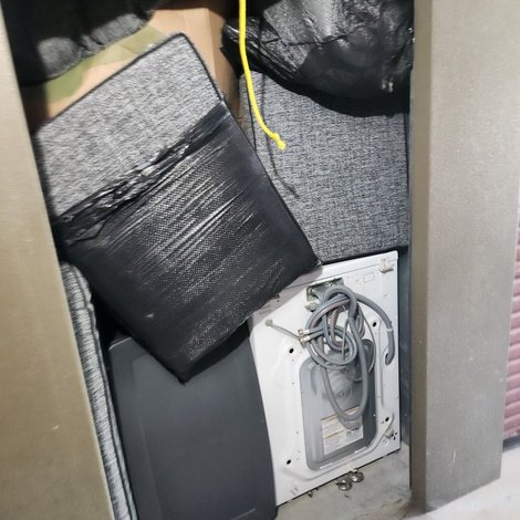 5 x 10 storage unit in Westbrook, ME