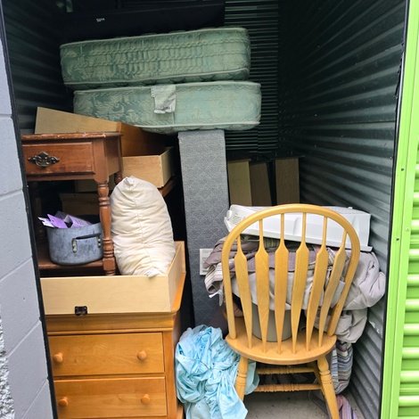 5 x 10 storage unit in Abington, MA