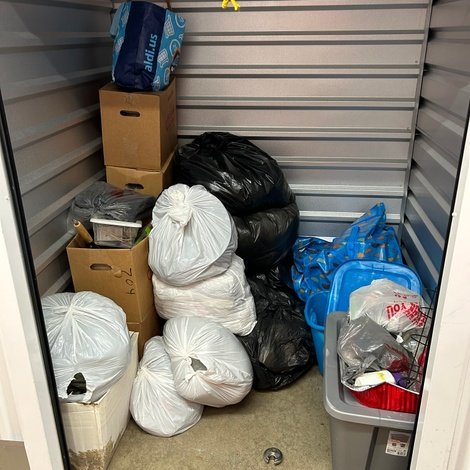 5 x 5 storage unit in Reading, PA