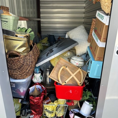 5 x 10 storage unit in Pisgah Forest, NC