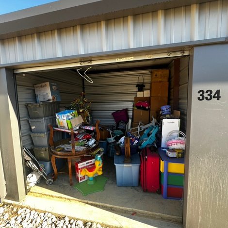 10 x 10 storage unit in Rome, GA