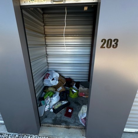 5 x 5 storage unit in Rome, GA