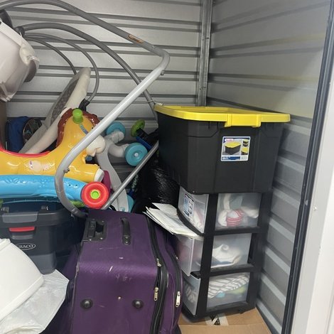 5 x 5 storage unit in S Concord, NC