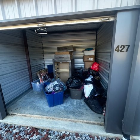 10 x 10 storage unit in Rome, GA