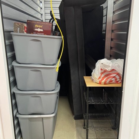 5 x 10 storage unit in Tulsa, OK
