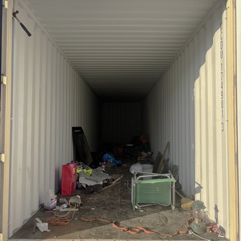 8 x 40 storage unit in Erie, PA