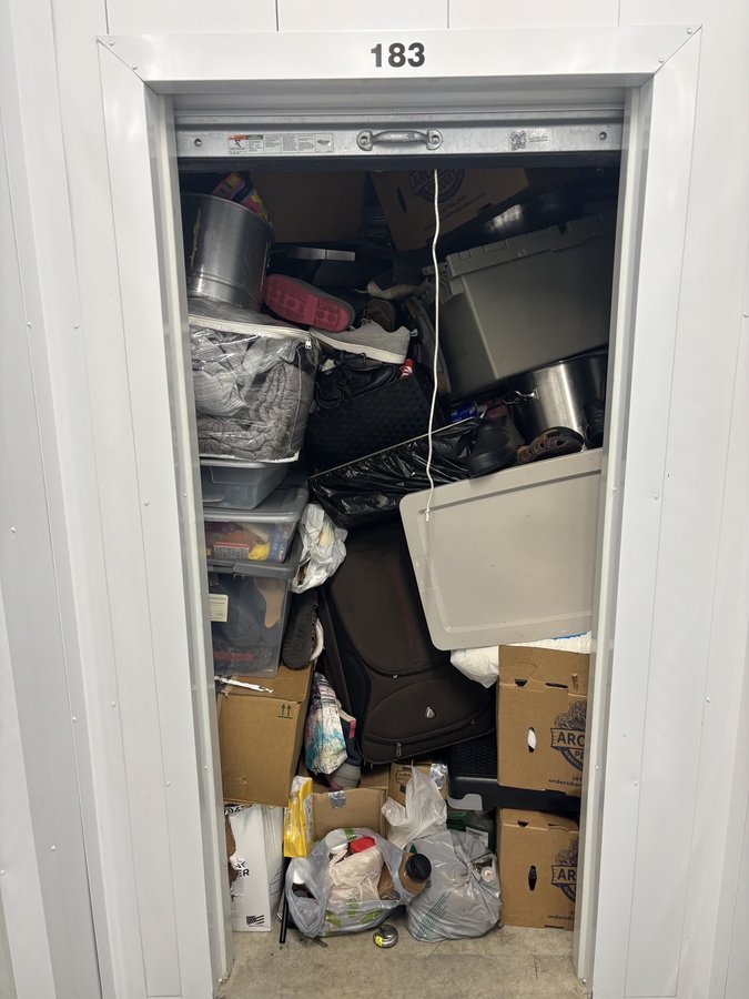 5x5 storage unit in Napa, CA