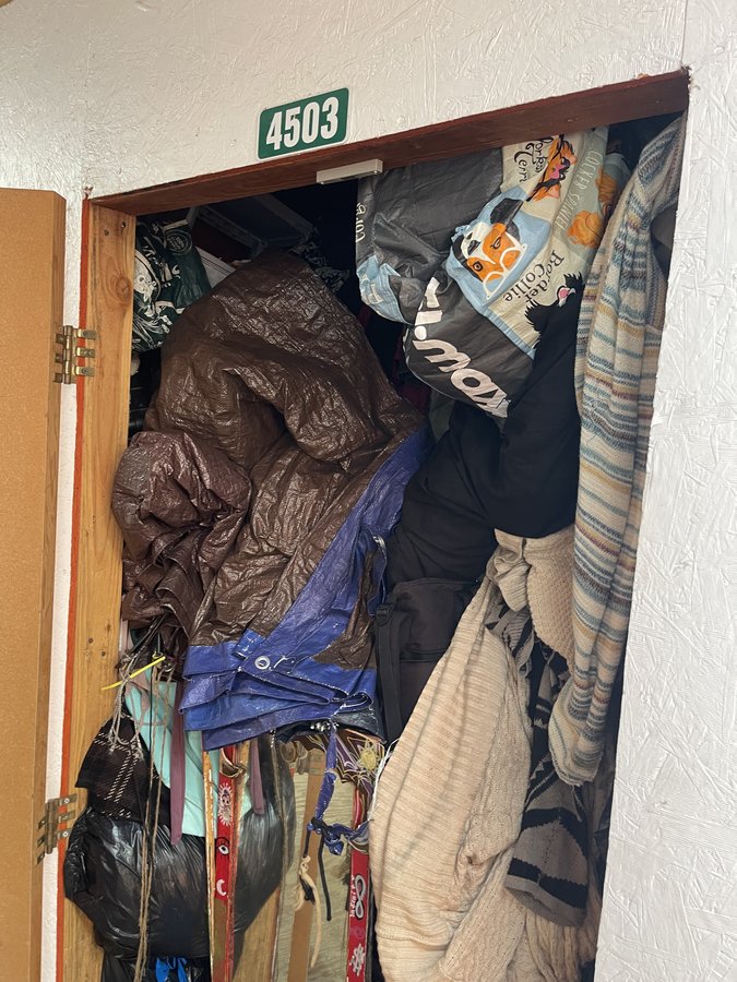 7x13 storage unit in Arcata, CA