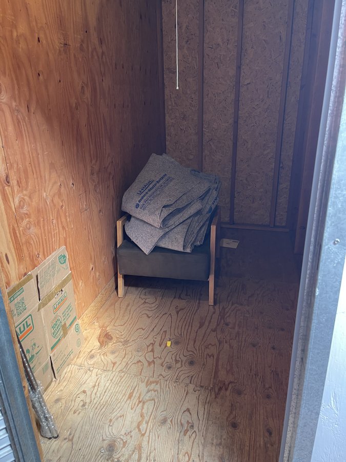 5x10 storage unit in Arcata, CA