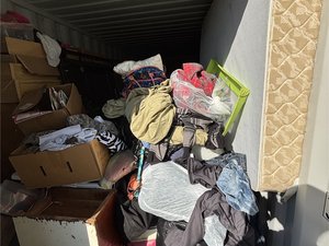 8 x 20 storage unit in Ortonville, MN