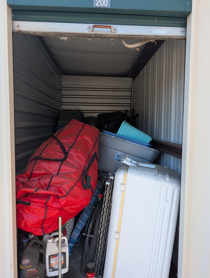 5 x 10 storage unit in Trenton, NJ