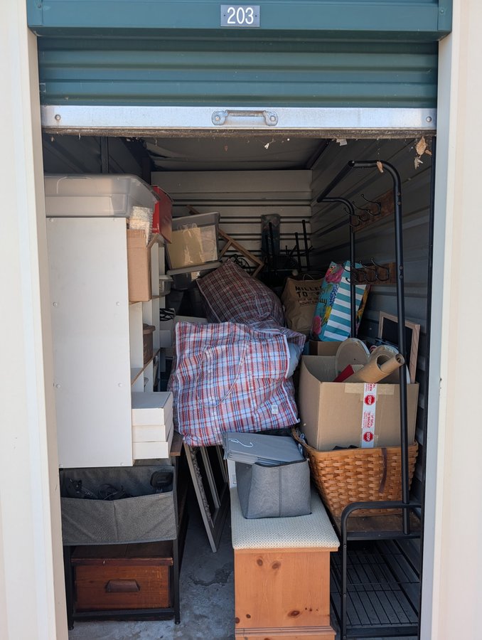 5 x 10 storage unit in Trenton, NJ