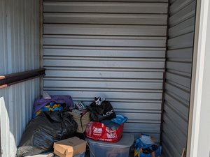 5 x 5 storage unit in Trenton, NJ