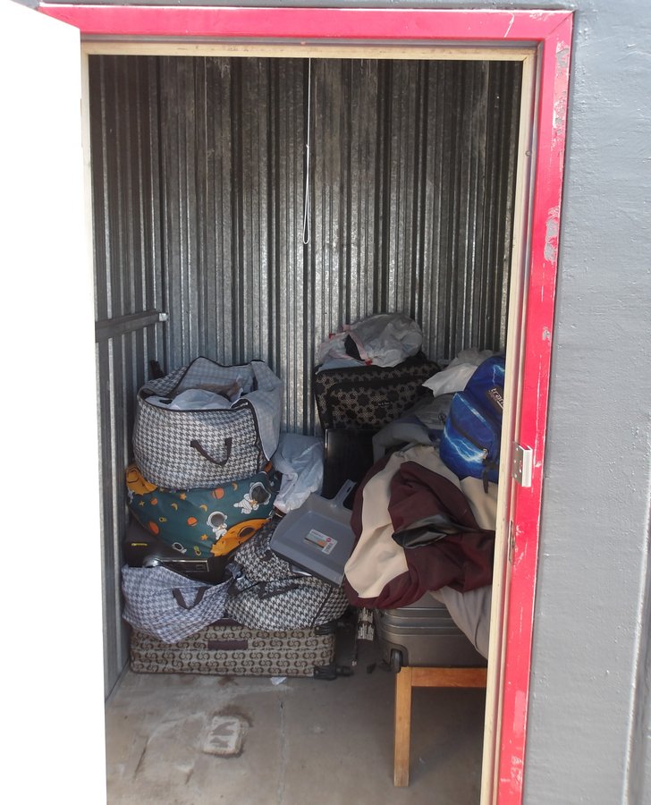 5 x 5 storage unit in Tucson, AZ