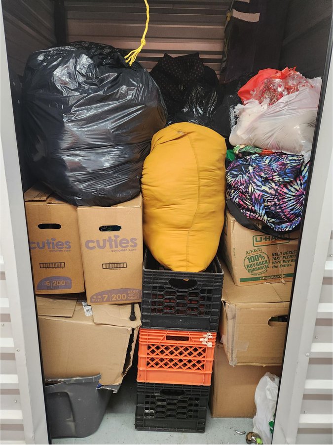 5 x 5 storage unit in Belleville, NJ