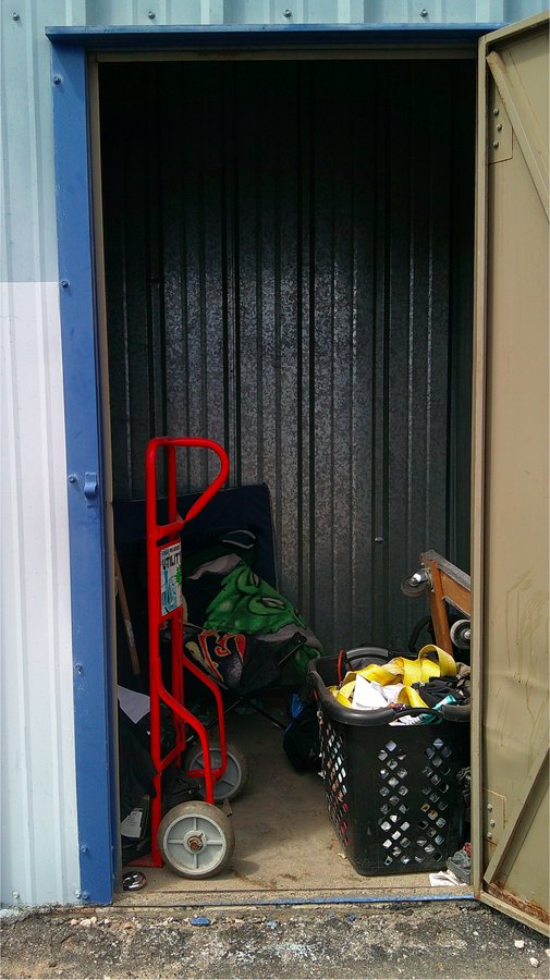 5 x 5 storage unit in Tucson, AZ