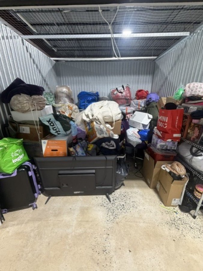 10 x 10 storage unit in Monroe, NC
