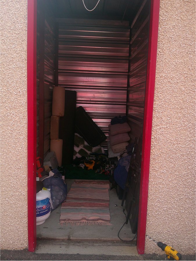 5 x 10 storage unit in Colorado Springs, CO