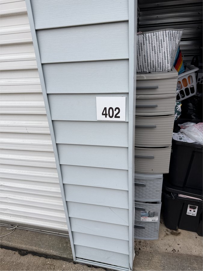 5 x 10 storage unit in Davenport, IA