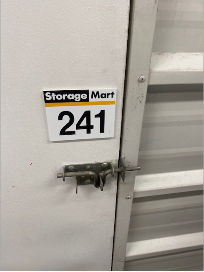 5 x 10 storage unit in Davenport, IA