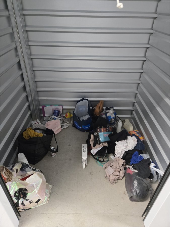 5 x 5 storage unit in Madison, WI