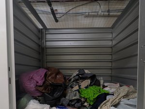 5 x 5 storage unit in Charlotte, NC