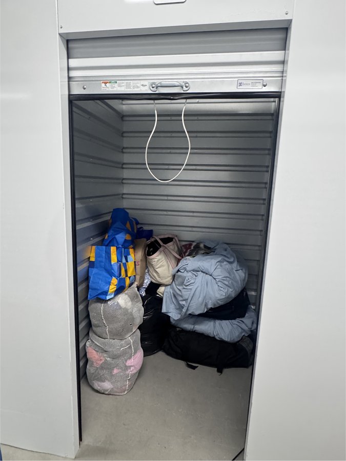 5 x 5 storage unit in Commerce City, CO