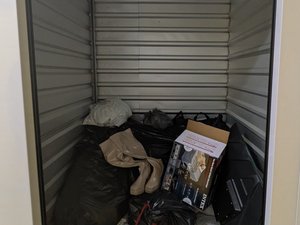 5 x 5 storage unit in Charlotte, NC