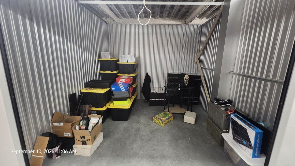10 x 10 storage unit in Rock Hill, SC