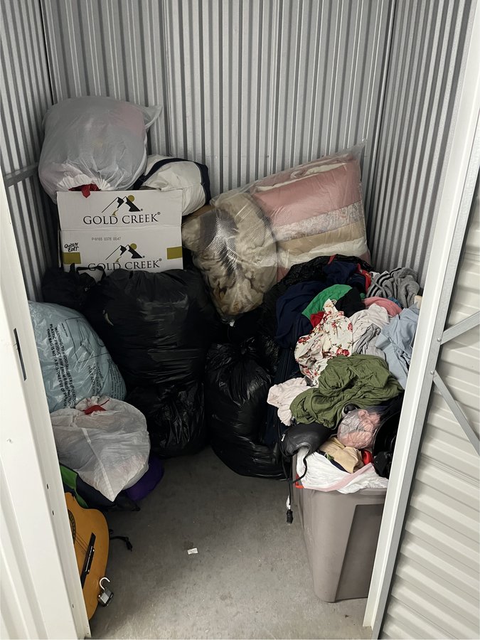 5 x 5 storage unit in Tarpon Springs, FL