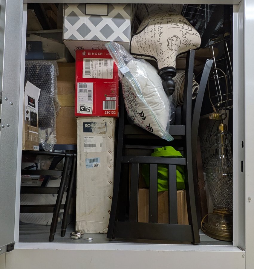 5 x 5 storage unit in Charlotte, NC