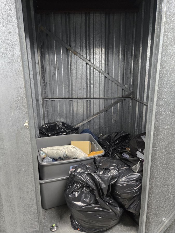 5 x 5 storage unit in York, PA