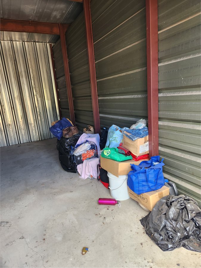 7 x 20 storage unit in Austin, TX